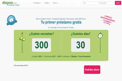 Dispon, credito rapido Dispon, credito rapido