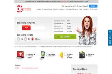 Ok Money su credito rapido online Ok Money, su credito rapido online